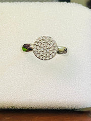 White mini stone ring | Premium Ring | H&A Emporium